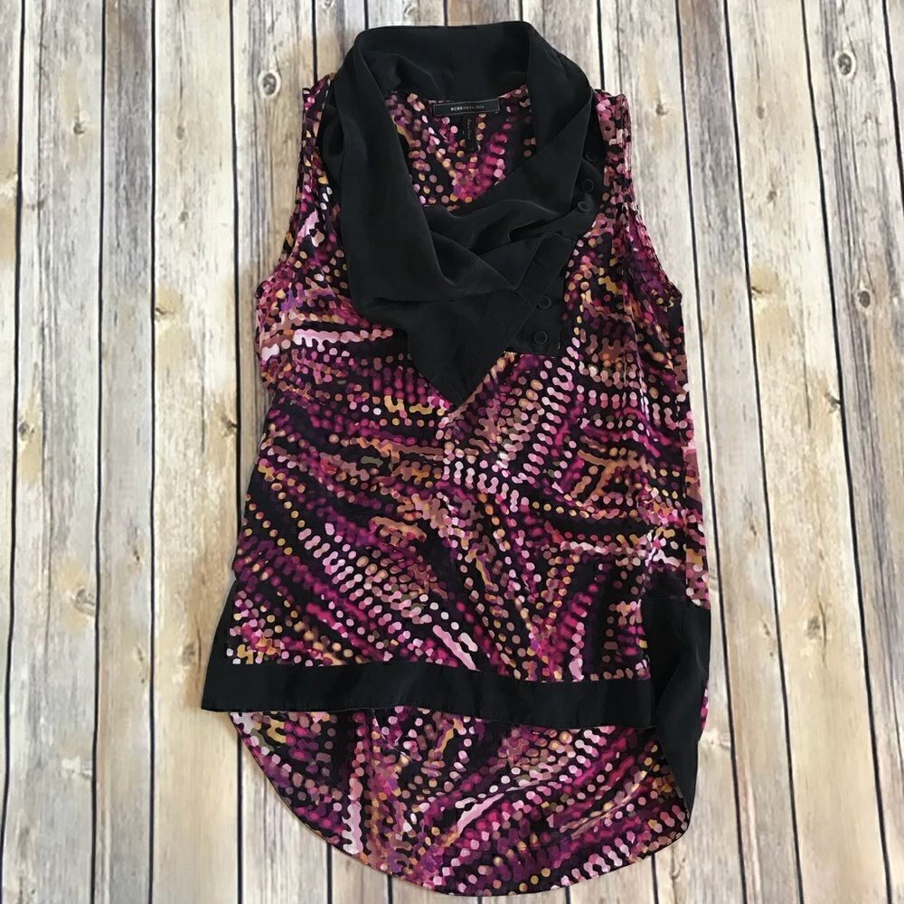 BCBG 100% Silk blouse  